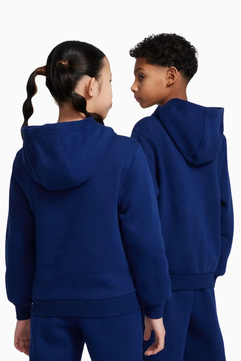 Кофта Nike Erling Haaland Club Fleece Junior - темно-синий