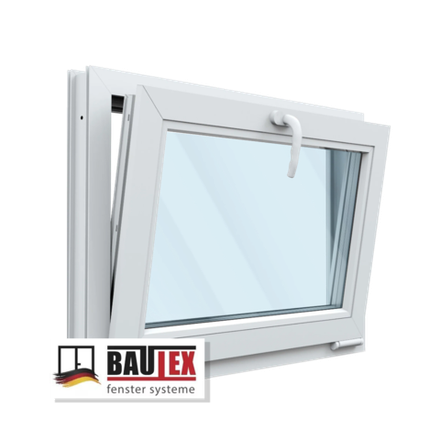 Пластиковое окно фрамуга откидное одностворчатое