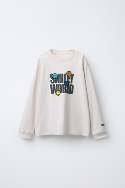 ZARA ПИЖАМА SMILEYWORLD ®, АНТРАЦИТОВО-СЕРЫЙ