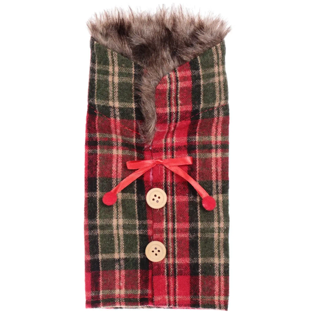 Украшение на бутылку «Теплый наряд» 12*24 см