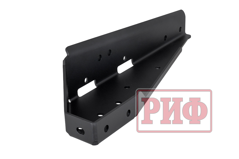 Бампер силовой задний для ГАЗ Соболь NN с фонарями, возможностью установки фаркопа, стандарт РИФ