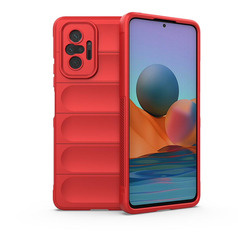 Противоударный чехол Flexible Case для Xiaomi Redmi Note 10 Pro