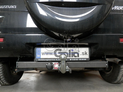 Фаркоп оцинкованный Galia S114A для Suzuki Grand Vitara 3 дверная 2005-2016(паспорт и сертификат в комплекте)(без электрики)