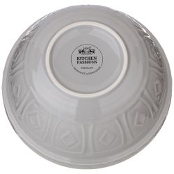 САЛАТНИК ДЛЯ СМЕШИВАНИЯ И СЕРВИРОВКИ LEFARD "KITCHEN PASSION" 25 СМ СЕРАЯ (КОР=8ШТ.)