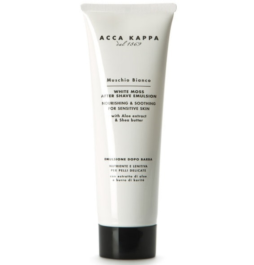 Acca Kappa Muschio Bianco After Shave Emulsion - Эмульсия после бритья 125 мл