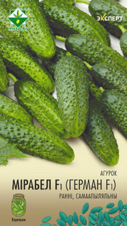 Огурец "Мирабелл F1" 7шт, Нидерланды.