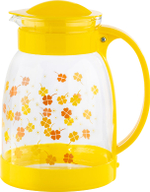 Кувшин Mallony Brocca-1800 из жаропрочного стекла с пластиковой ручкой