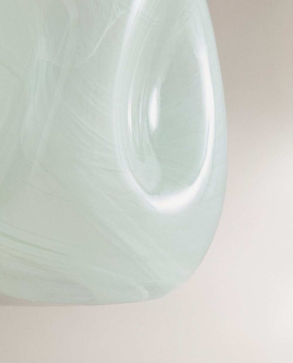 Zara Home стакан для ванной комнаты, стекло, зелёный
