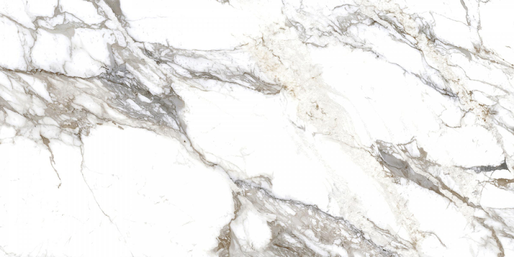 Керамогранит Silvia полированный белый ректификат 60x120 A17431