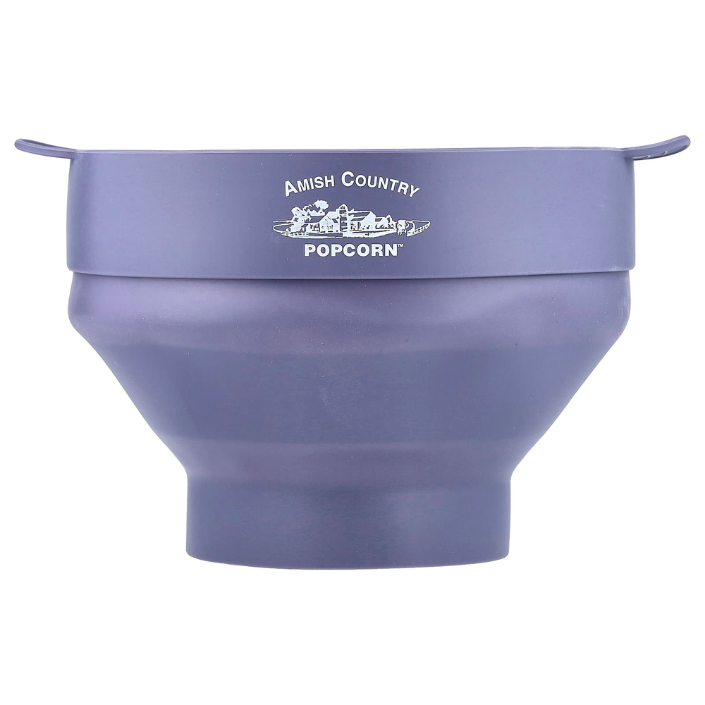 Amish Country Popcorn, силиконовая единица для попкорна, для разогревания в микроволновой печи, серый, 4 шт.
