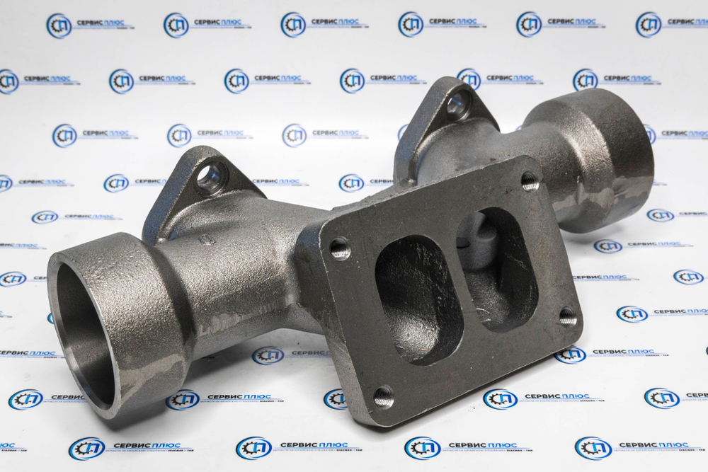 Коллектор выпускной FAW J6 (средняя часть) под наклоном 1008042DM01-074A