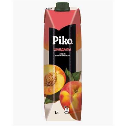 Сок натуральный Piko Персик 1 л