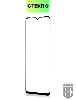 Защитное стекло BROSCORP для Tecno Spark 8C оптом (арт. TCN-S8C-FSP-GLASS-BLACK)