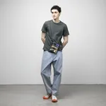 Сумка Good Local Massanger Девушки на мосту (Эдвард Мунк) зеленый