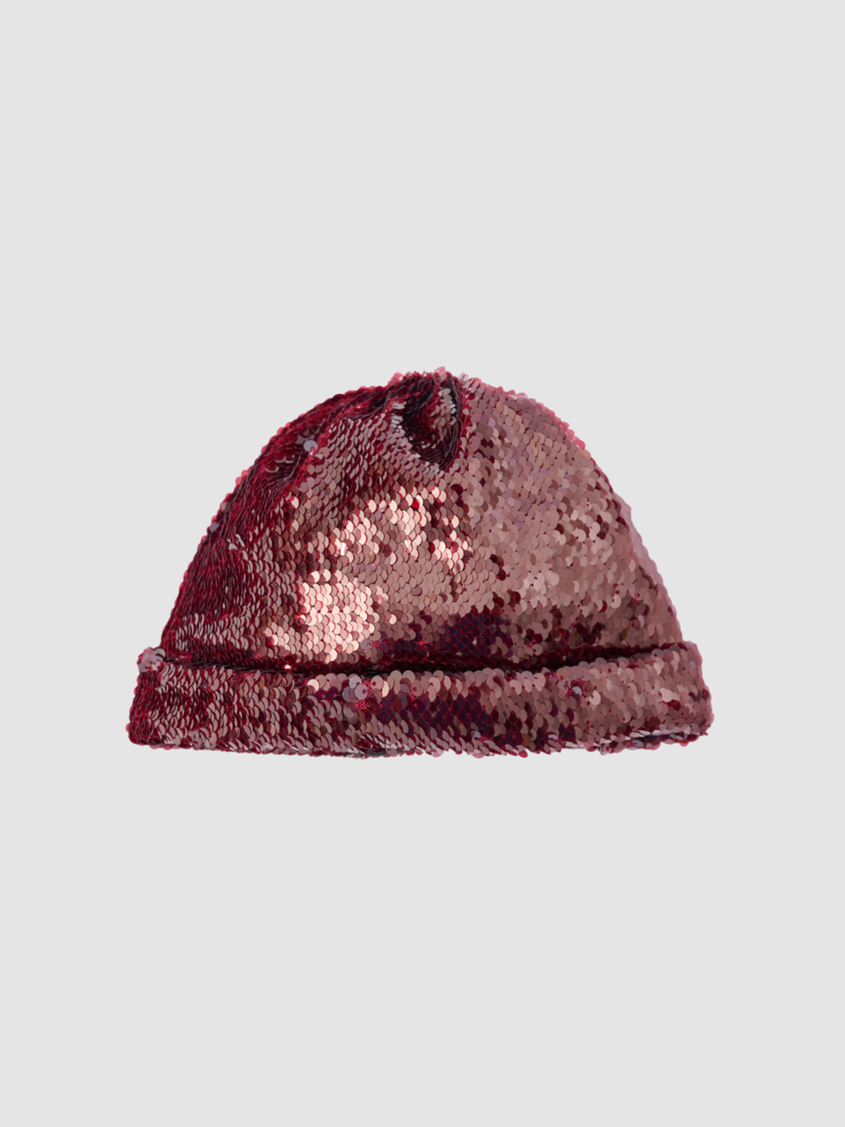 Шапка Бини из пайеток