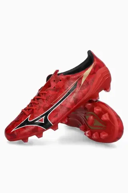 Бутсы Mizuno Alpha II 40th Japan FG - красный