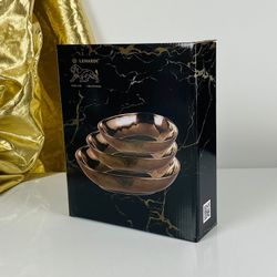 Lenardi 232-006 Набор из 3 салатников 27/23/18,5см ВИНТАЖ в под.уп.(х8)Фарфор