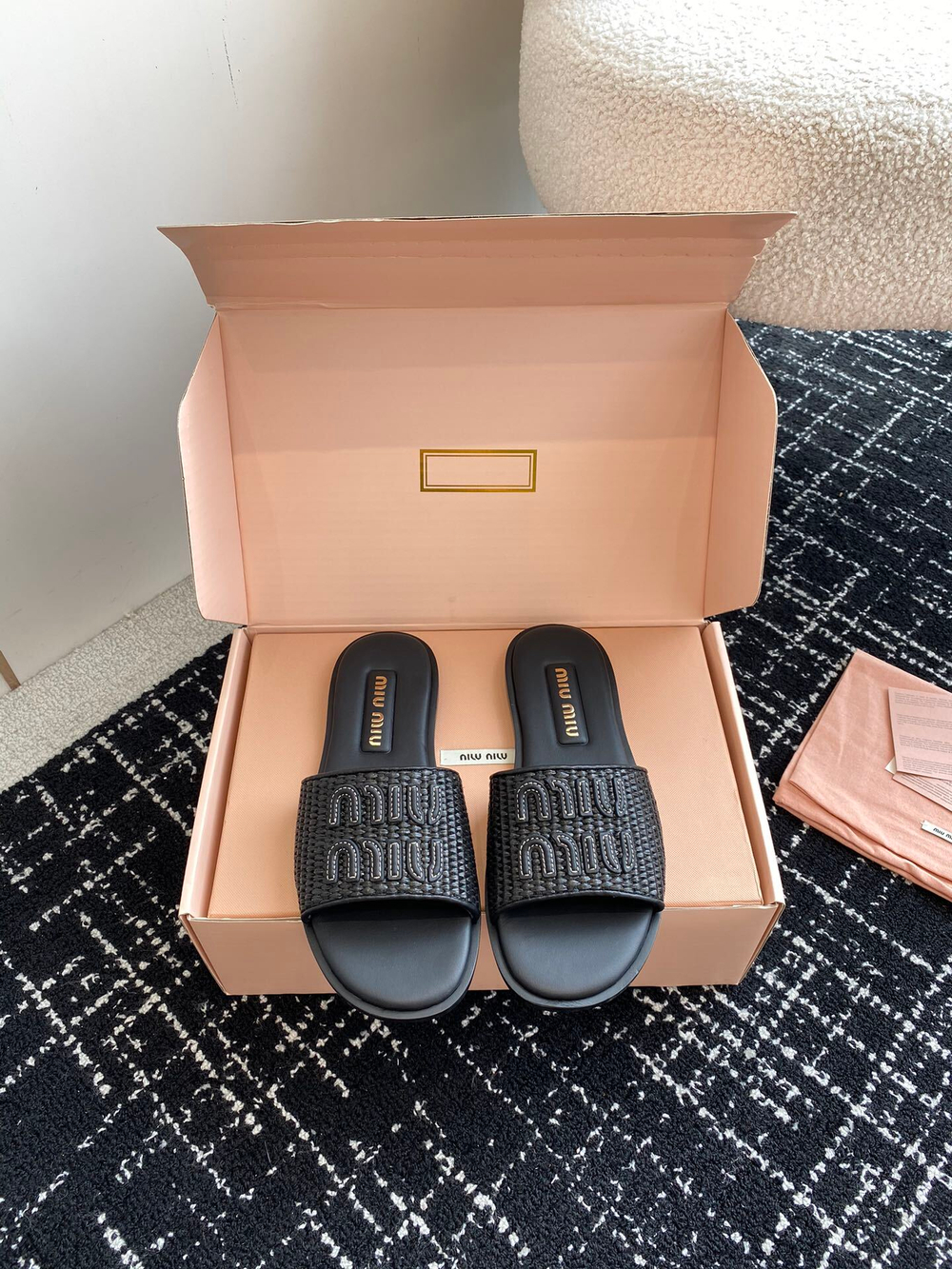 Miu Miu Slide (2 colors)