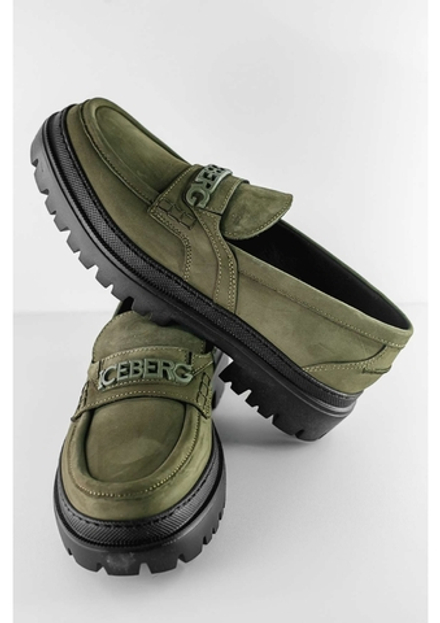 ICEBERG лоферы - зелёный (41