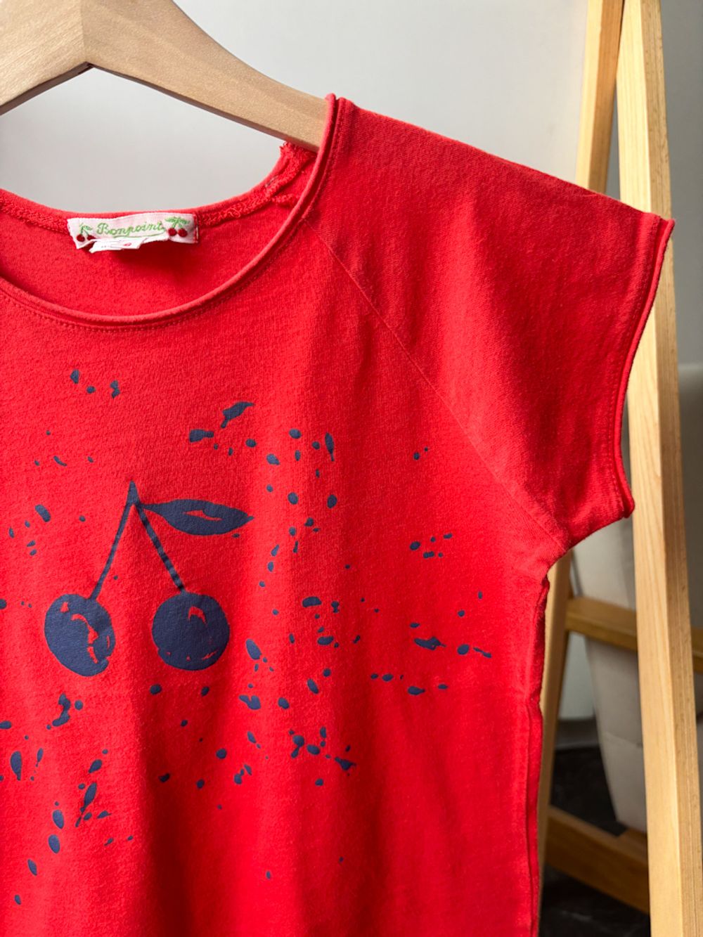 Хлопковая футболка Bonpoint, 128