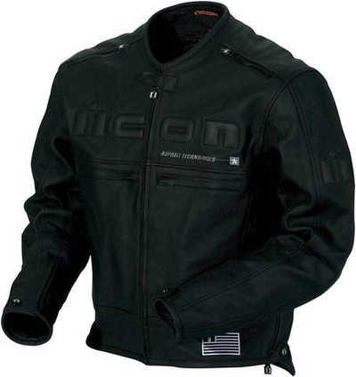 Куртка кожаная ICON Motorhead