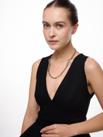 Колье "Mixed Metal Links" Bicolor