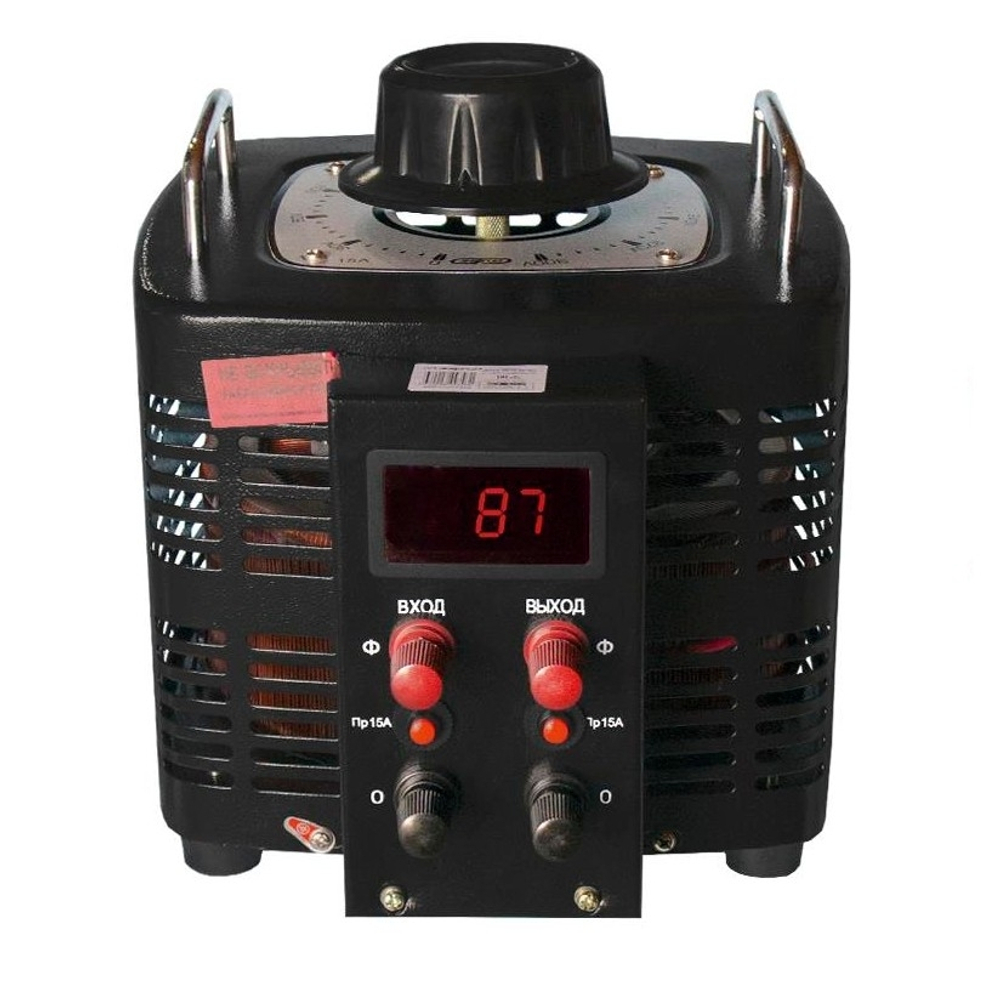 Автотрансформатор (ЛАТР) ЭНЕРГИЯ Black Series TDGC2-5кВА 15А (0-300V)