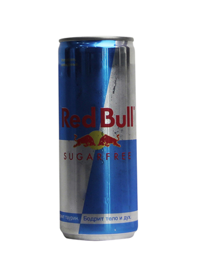 Напиток энергетический Red Bull Sugafree KZ Can 0.25 л.ж/б