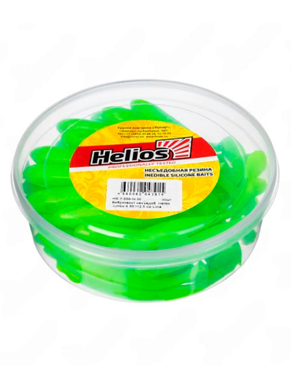 Виброхвост несъедобный Helios Jumbo 4,95"/12.5 см Star Oil 30шт. (HS-7-042-N-30)