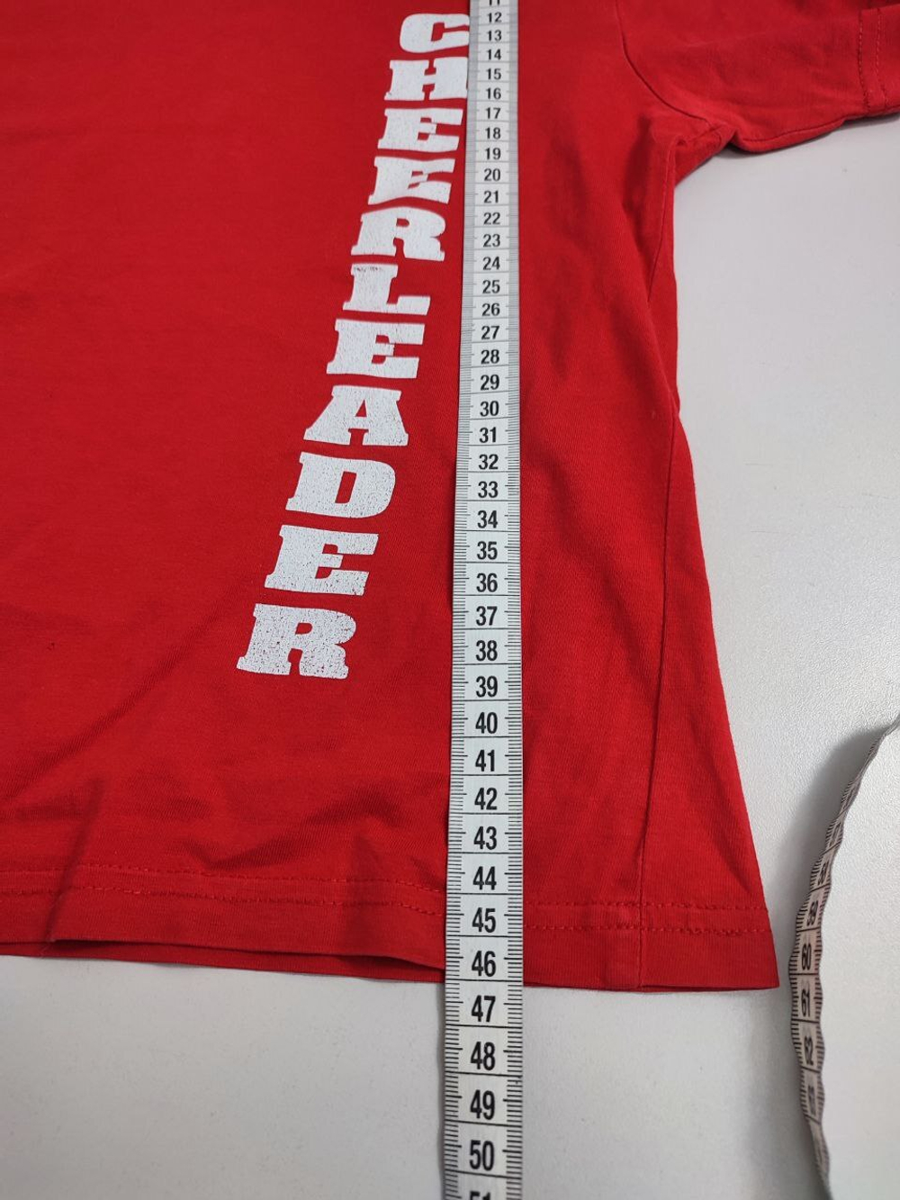 Футболка StanPromo красная на 7-8 лет