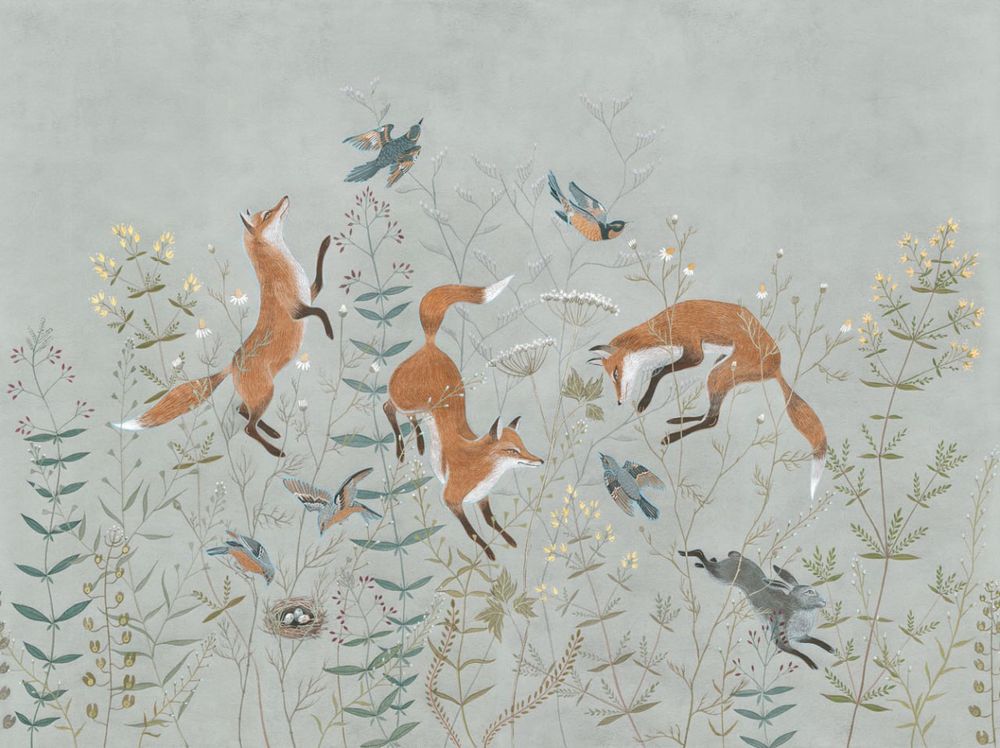 Бесшовная фреска ECO текстиль FOXY, 2,7 м (Ширина 4 м)