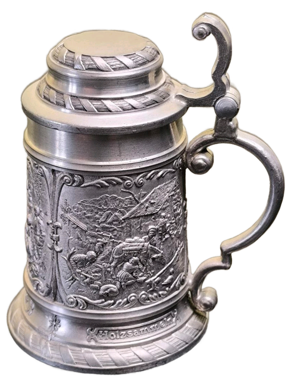 Мини - кружка стопка "Карл Шпицвег" Германия, SKS Zinn