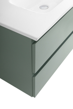 Тумба с раковиной подвесная BelBagno KRAFT-800-2C-SO-VO Еловый матовый, раковина белая BB800ETL