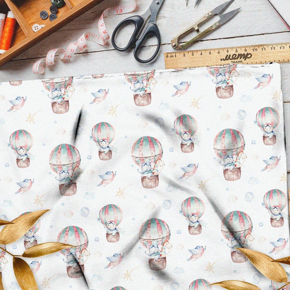 Ткань кулирная гладь модный, свежий и стильный