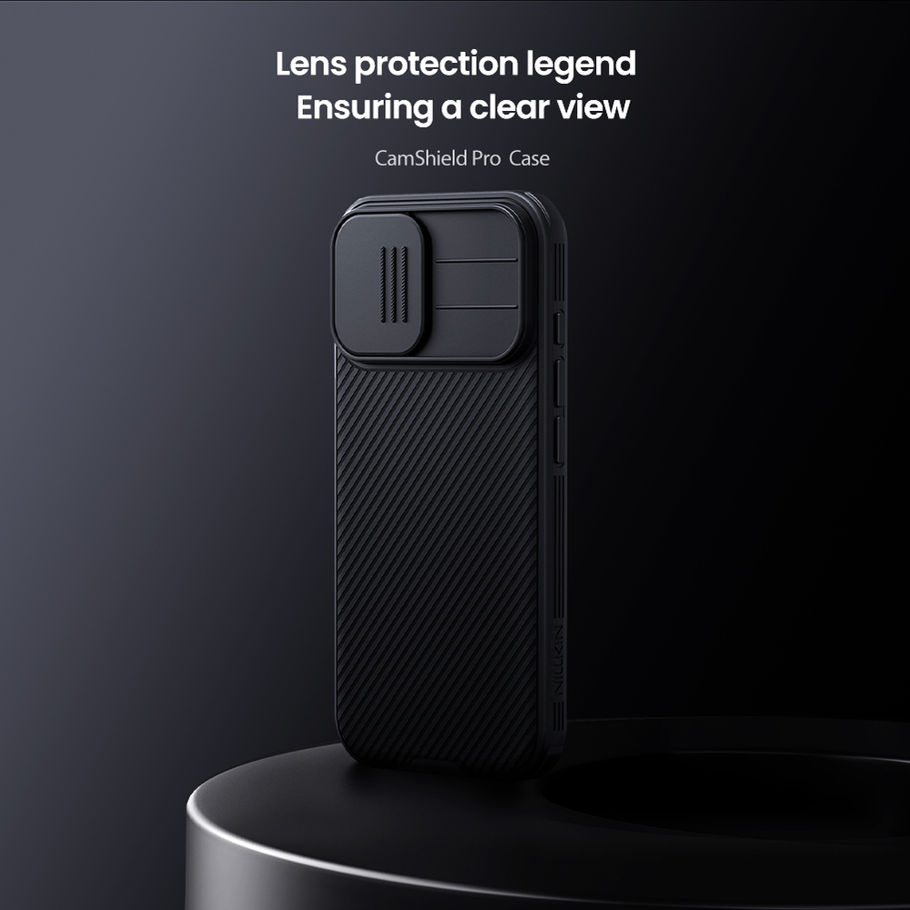 Чехол от Nillkin для iPhone 17, серия CamShield Pro Case (защитная сдвижная шторка для камеры)