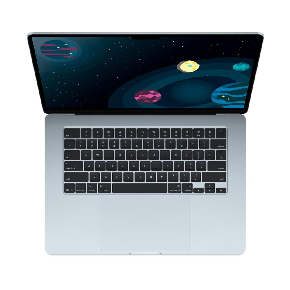 Ноутбук Apple MacBook Air 15” MC7D4 (M4 10-Core, GPU 10-Core, 24GB, 512GB) («Голубое небо» | Sky Blue)