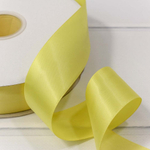 Лента Атласная 3,8см х 110м Полиэстер класс А (Желтый)