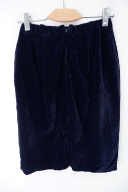 Юбка темно-синяя базовая 50 размер