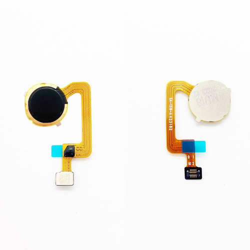 Шлейф для Xiaomi Redmi 12C сканер отпечатка пальцев Черный