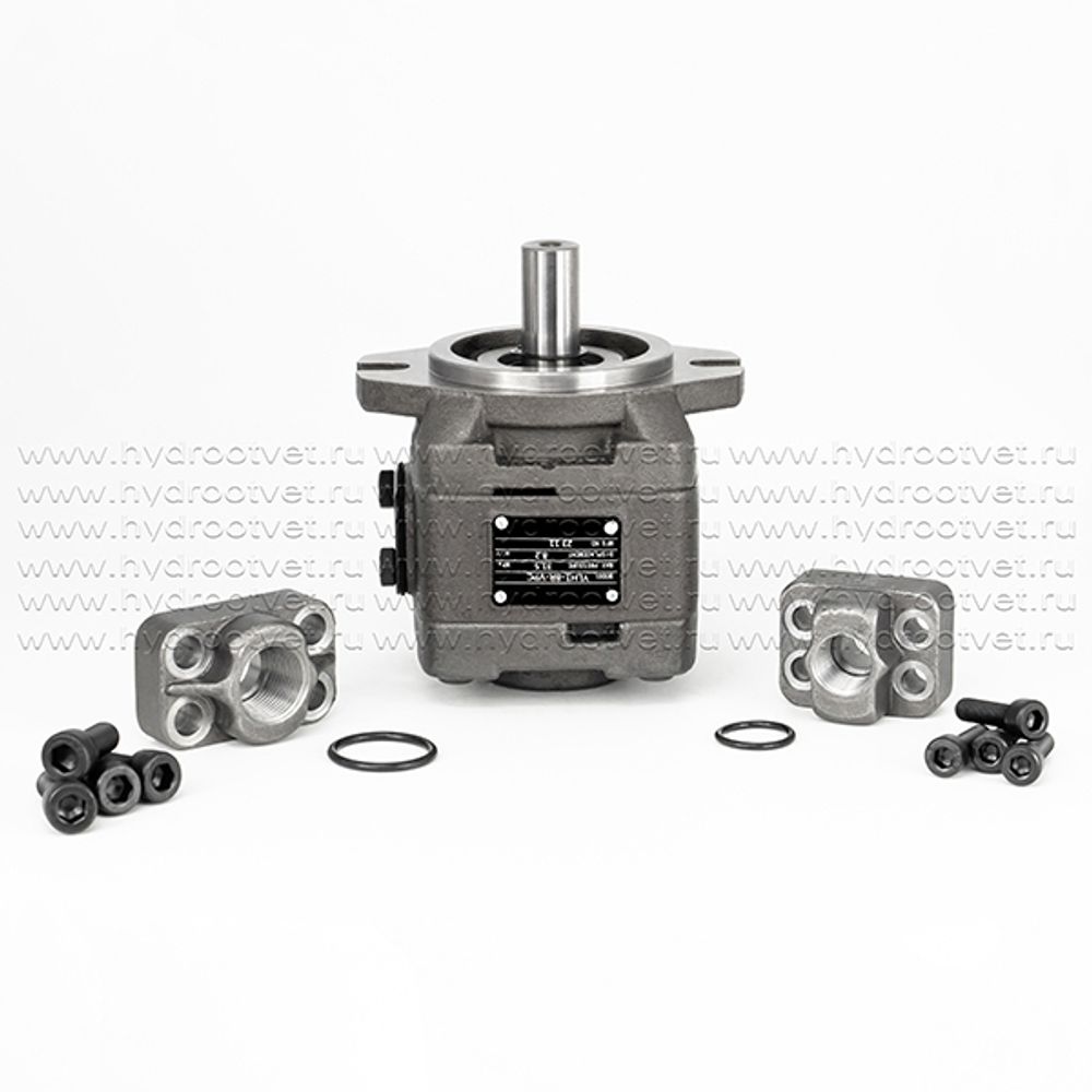 PGH2-2X/008RE07VU2 - Шестеренный насос внутреннего зацепления с рабочим объемом 8 см3, 315 бар (YLH1-8R-PC-10)