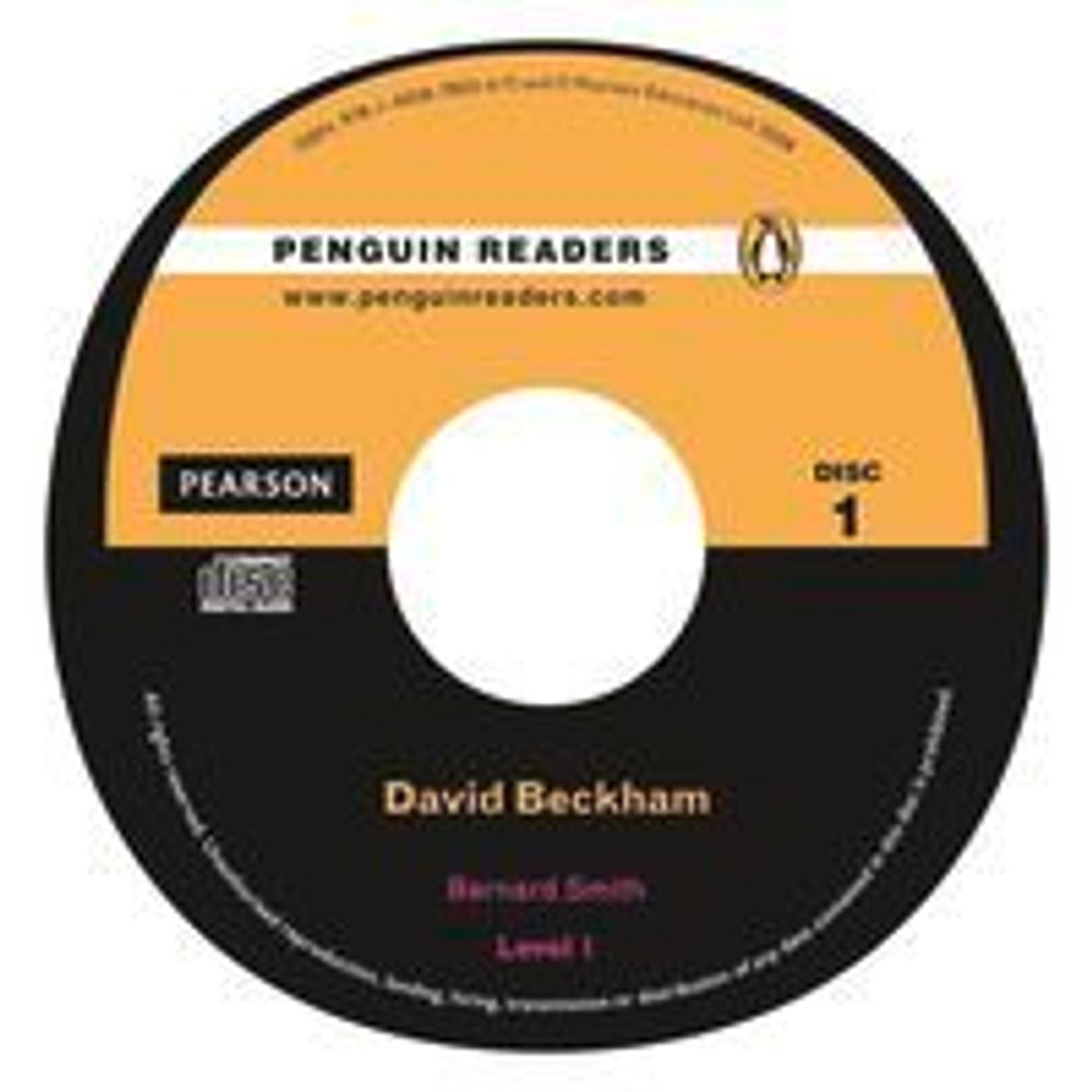 Penguin Readers1:David Beckham Bk/CD pack