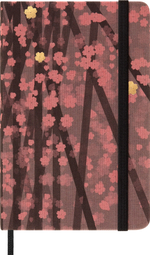 Блокнот Moleskine LE SAKURA (LESU06MM710) 9x14 см, 176 стр. в линейку, темно-розовый