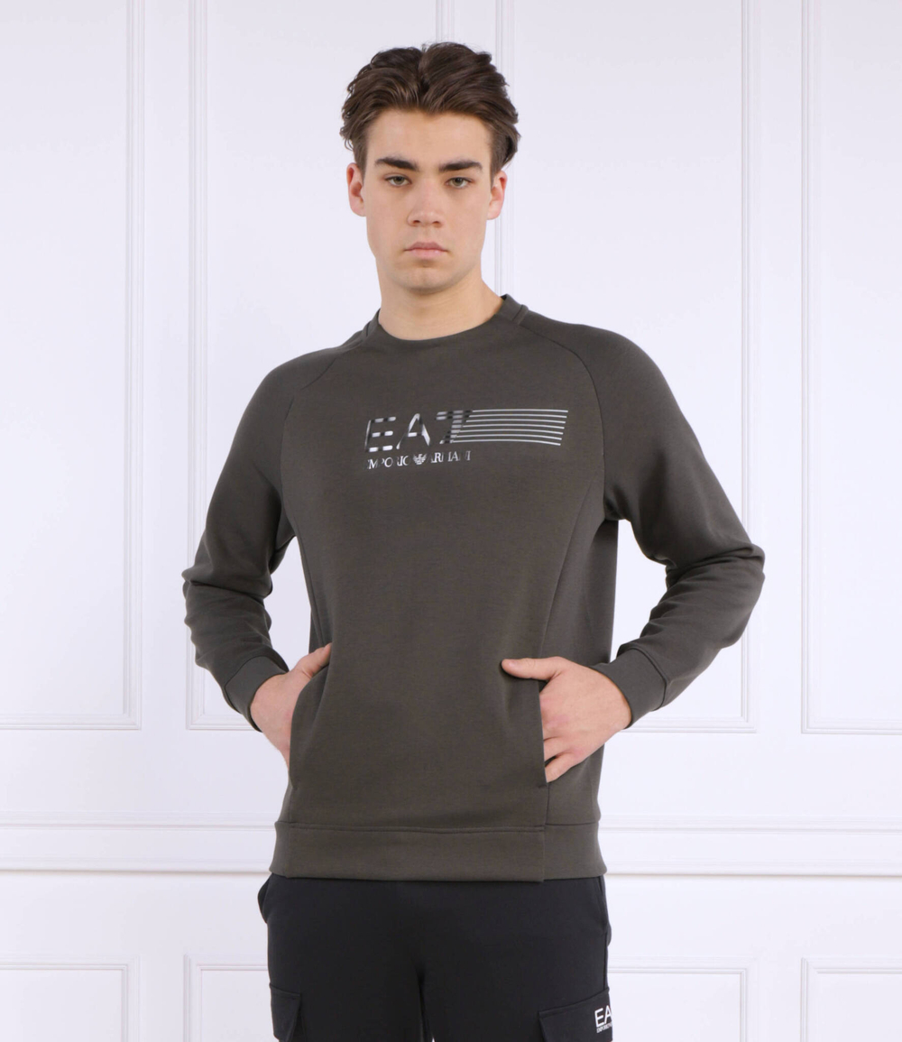 Худи EA7 - графитовый(3RPM41 PJMBZ)