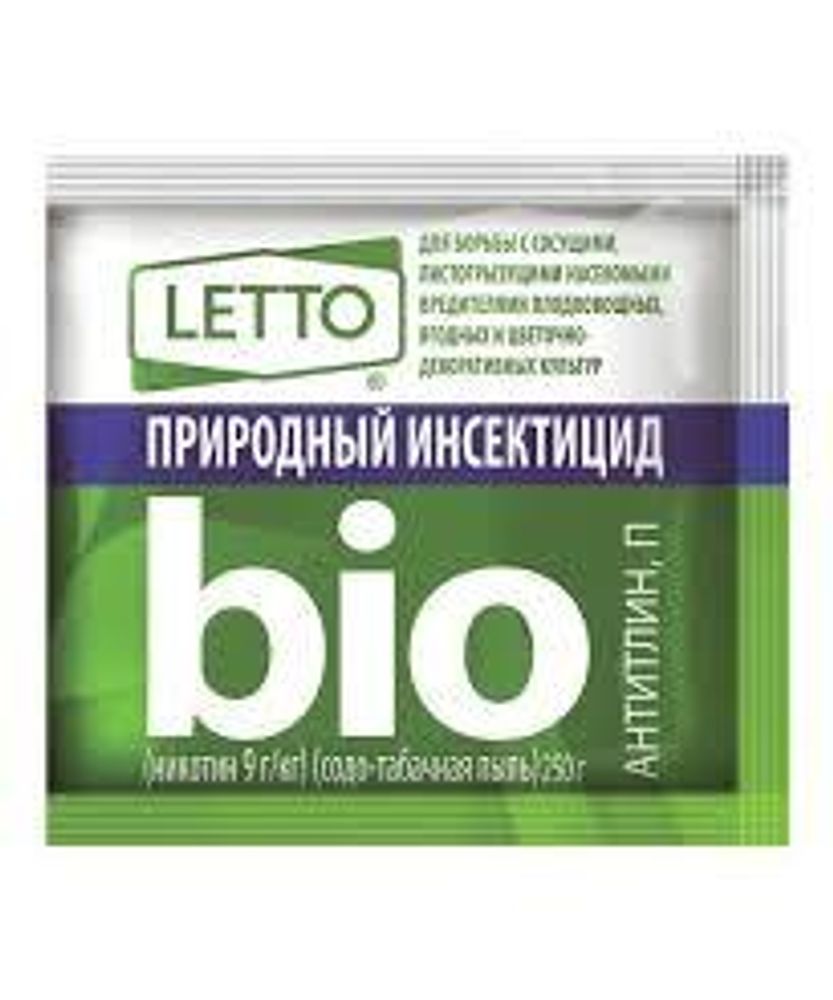Антитлин 250гр. БИО (содо-табачная пыль) защита от вредителей Летто