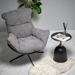 Кофейный столик Stupa 40x54см, чёрный, металл