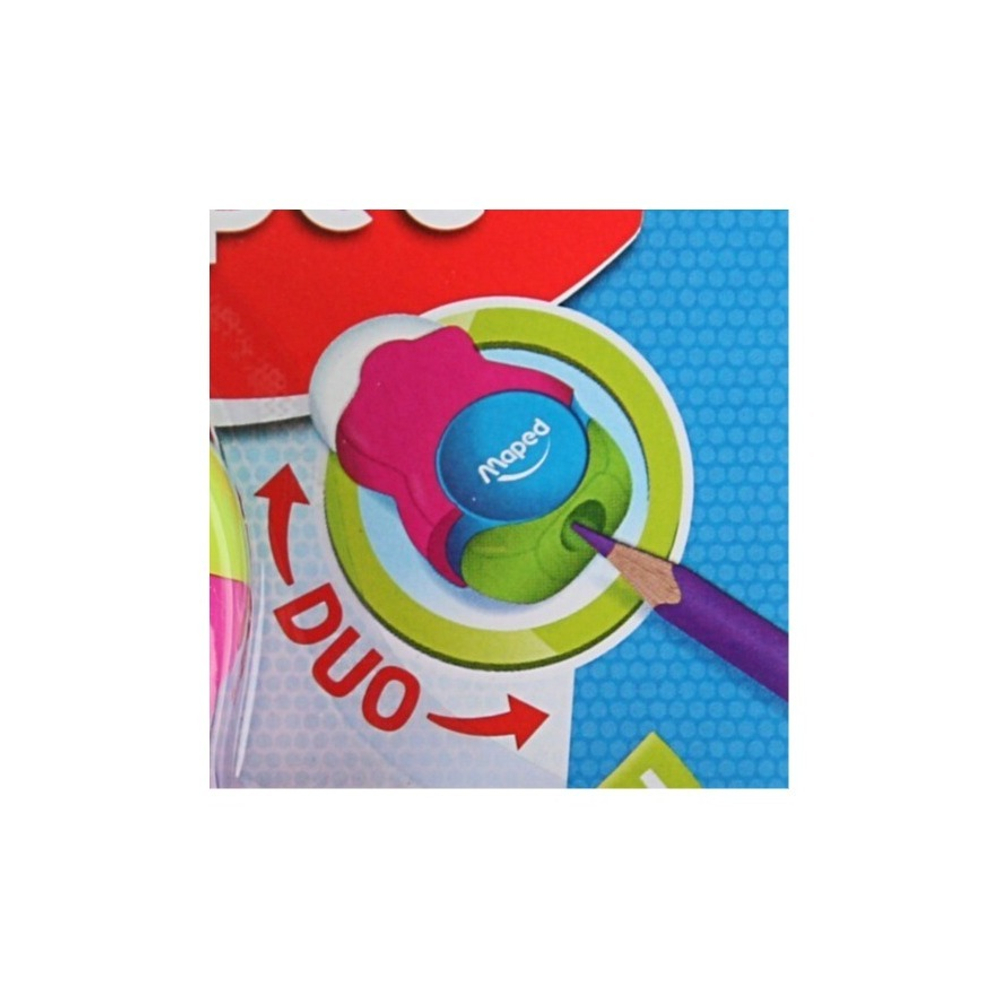 Точилка Maped Loopy 1 отверстие, ластик 49120