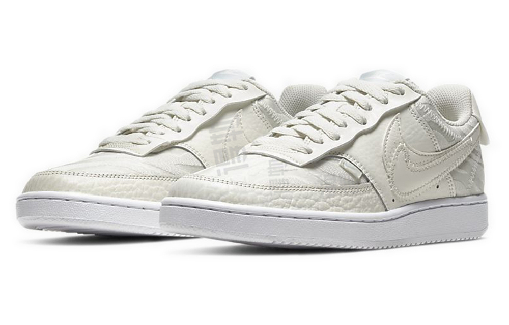 Женские кроссовки Nike Court Vision Low Premium 'Stacked Swoosh - Sail' CI7599-100