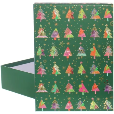 Коробка подарочная «Зимний вихрь» 33*23.5*9 см