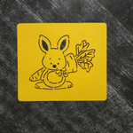 Зайка №9 с морковкой