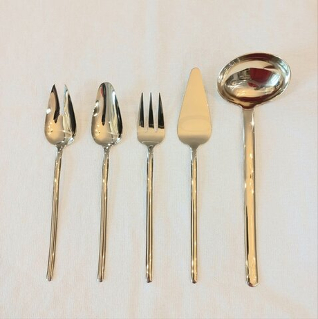 Набор столовых приборов 5шт Herdmar Stick шампань